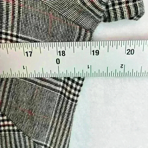 Banana Republic Dress Women’s Size 10T Plaid Sheath Wool Blend - Picture 6 of 8